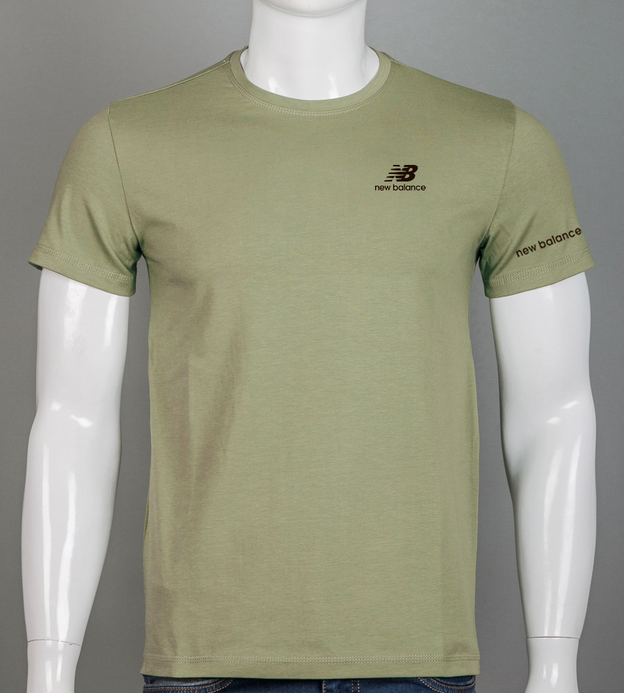 Футболка чоловіча 2419м (Уп.4шт M-XXL), Світла оливка, фото 1