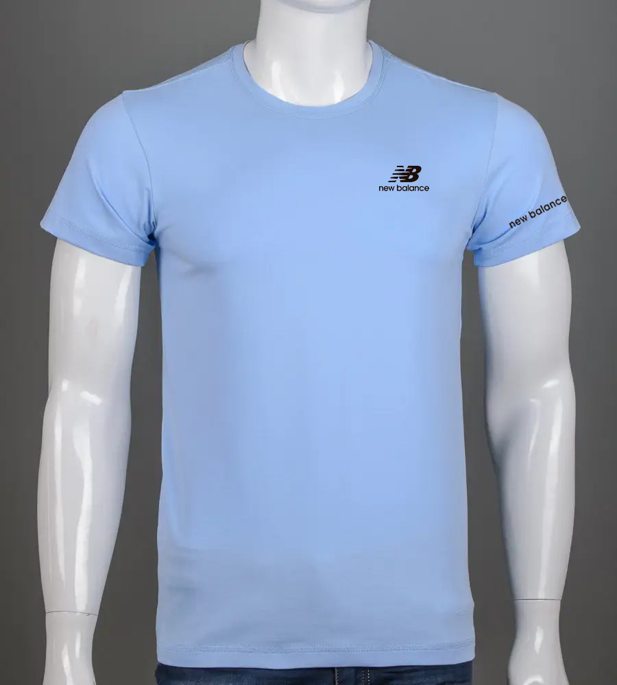 Футболка чоловіча New Balance 2419м (Уп.4шт M-XXL), Блакитний