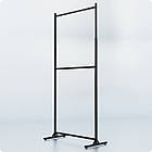 Стійка регульована розбірна "TAIPEI" 1000х2250х500мм. Рейл торговий для одягу, кронштейнів для бутіка., фото 2