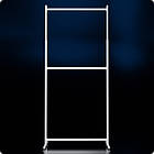 Стійка регульована розбірна "TAIPEI" 1000х2250х500мм. Рейл торговий для одягу, кронштейнів для бутіка., фото 2