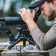 Штатив Vanguard VS-82 | Компактний та легкий настільний трипод з 2D головкою для підзорних труб, легких DSLR-камер, фото 4