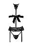 Комплект Kissable Bondage Kiss Set Black S/M, фото 9