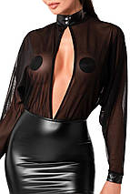 Сукня Noir Handmade F348 Powerwetlook and tulle dress - XXL, фото 4