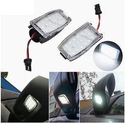 Підсвітка дзеркала Volvo XC90 2002-2006 Вольво ХЦ90 (2шт ЛЕД)