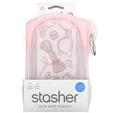 Stasher, Stasher, Go Bag, рожевий, 1 пакетик, 532 мл (18 рідк. Унций) в Украине оригінал