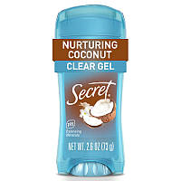 Гелевий дезодорант Кокос Secret Clear Gel Antiperspirant Coconut 73 гр