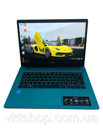 Ноутбук Acer Aspire 1 14" IPS Full HD Intel N4500/8GB DDR4 SSD 128GB б.у., фото 1