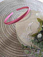 Заготовка для обруча 0.9 см з Кораловою атласною стрічкою