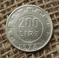 200 лiр 1978 року. Iталiя