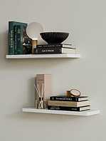 Полиця з ДСП на стінку, потайна полиця, полиця з невидимим кріпленням