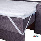 Тонкий двосторонній матрац-топер на диван Dual 90х200, TM Eurosleep., фото 6
