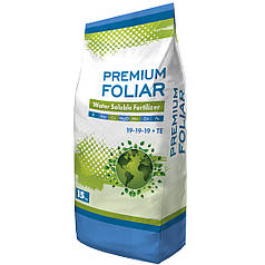 Комплексне добриво AgroWork Premium Foliar  19-19-19+ТЕ 15кг