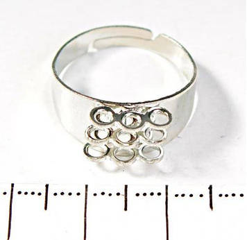 Ціна за уп./10шт. 10 мм Основа під кільця на 9 петель