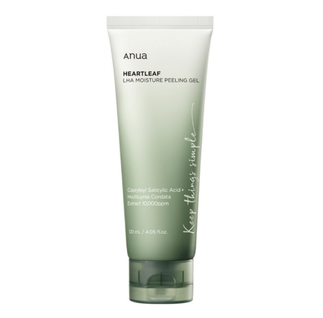 Кислотний пілінг-скатка Anua Heartleaf Lha Moisture Peeling Gel 120 мл