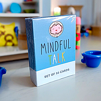 Універсальна гра Mindful talk Картки для вивчення англійської мови для дітей та дорослих eng
