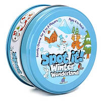 Dobble Winter Wonderland Spot It! Настільна гра для дітей англійською (Зимовий Добль)