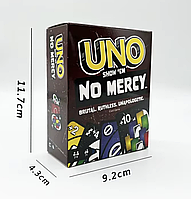 Настільна гра UNO No Mercy для дітей та дорослих (англ.)