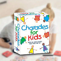 Настільна гра шаради Charades for kids ( для дітей англійською мовою)