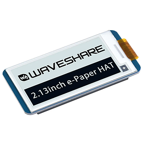 Екран Waveshare 2.13" E-Ink (250x122) для Raspberry Pi (WAV-12915)