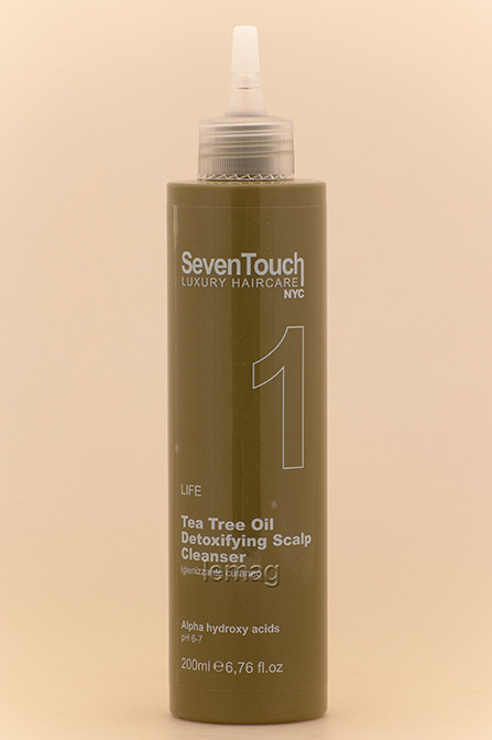 Seven Touch Очисне детокс-засіб для шкіри голови з олією чайного дерева, 200 мл, фото 1