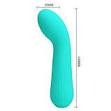 Вібратор Pretty Love Kirk Vibrator Mint, фото 3