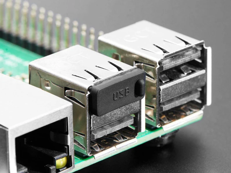 Силіконові заглушки для USB-A (10 шт)