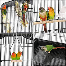 Металева клітка Bird Cage для невеликих папуг і канарок, фото 6