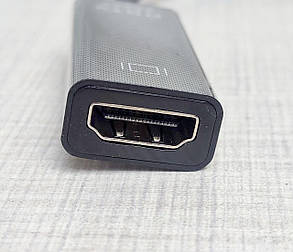 Перехідник mini DP Thunderbolt  to HDMI кабель 10см, фото 4