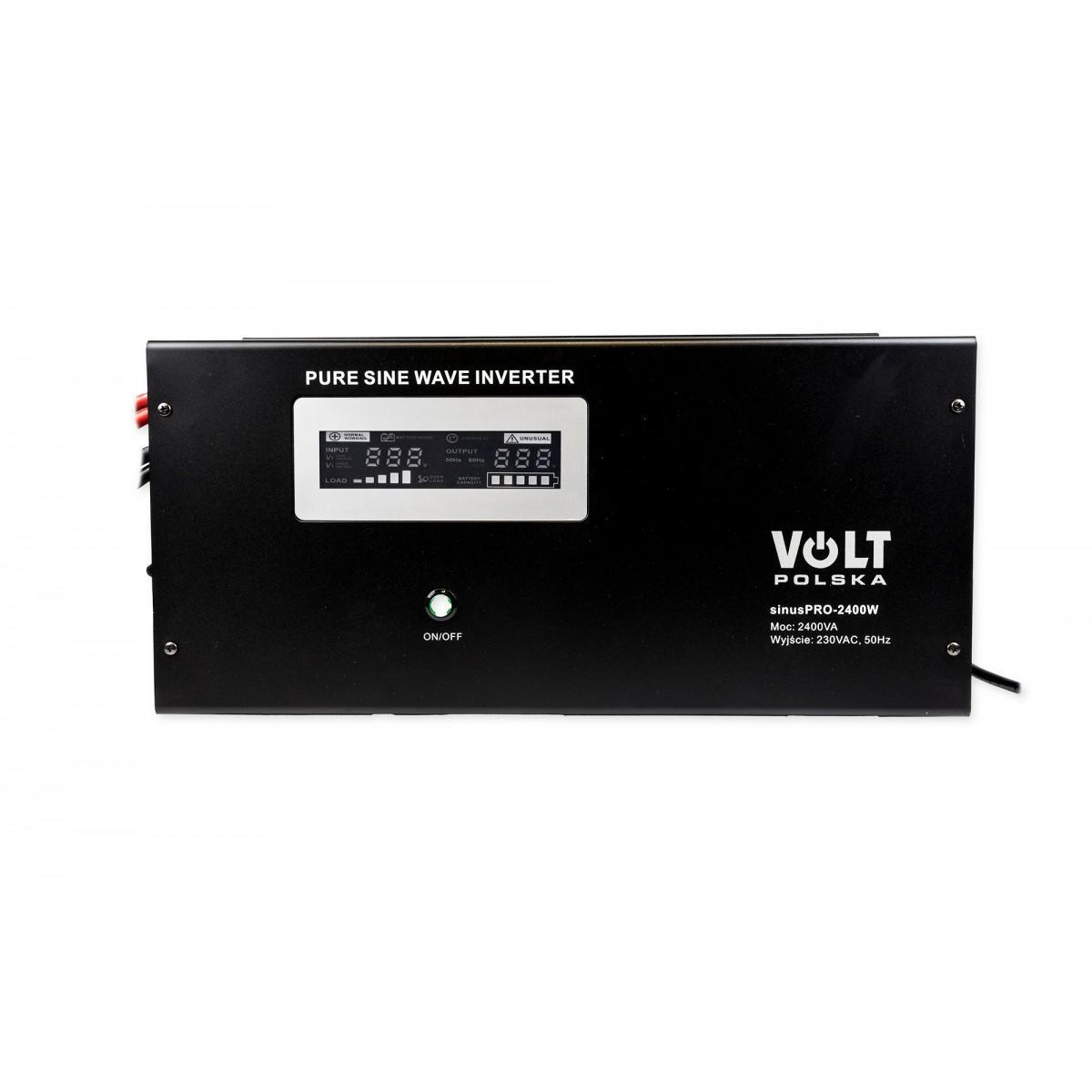 ДБЖ Перетворювач напруги Volt Polska SINUS PRO 2400 W 12/230 V (1600/2400W)