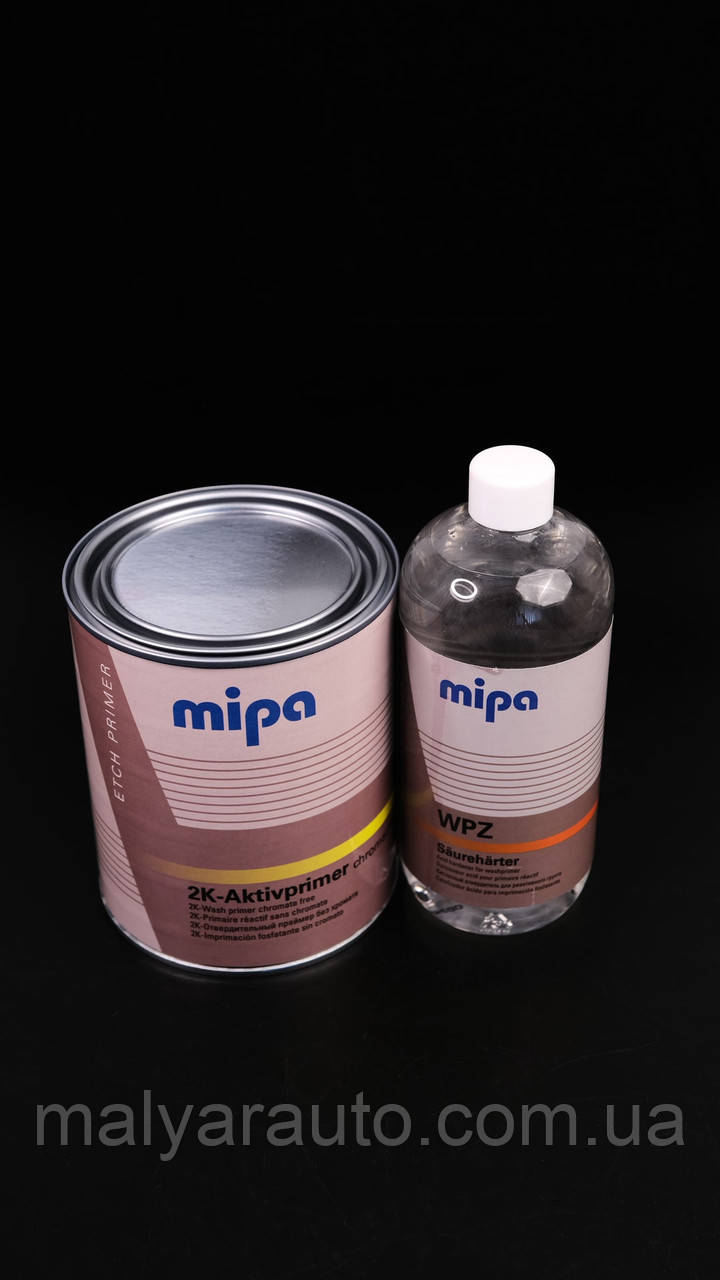 Грунт кислотний жовтий MIPA Aktivprimer 1L+0.5L