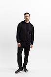 Парні спортивні костюми худі для пари однакові для закоханих він і вона весна-осінь чорний Moor-p, фото 5