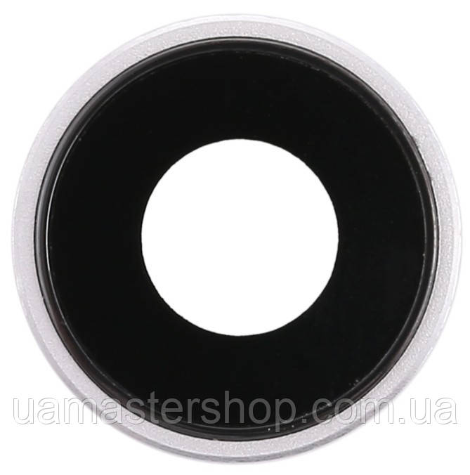 Скло камери iPhone XR біле + кільце, фото 1