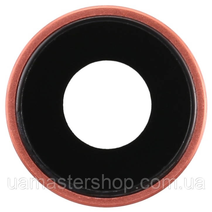 Скло камери iPhone XR коралове + кільце, фото 1