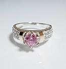 Срібна каблучка с золотими пластинами, фото 2