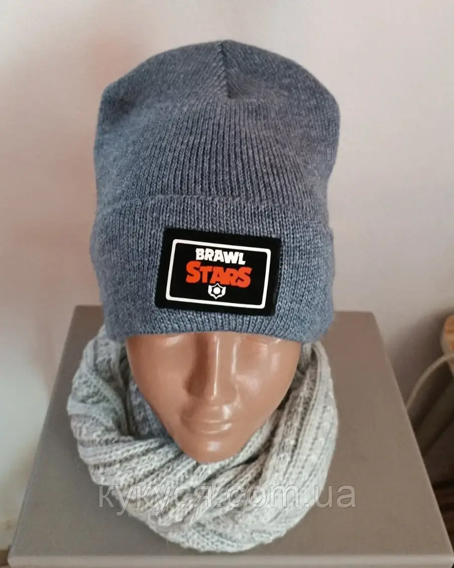 Шапка Бравл старз для хлопчика