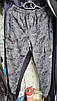 Чоловічі спортивні штани під гумку трикотаж 48-56 норма з накладною кишенею мармур, фото 5