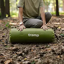 Самонадувний килимок Tramp UTRI-015 Comfort | М'який та комфортний туристичний каремат, надійний захист від холоду та вологи, фото 4