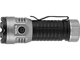 Ліхтар ручний діодний YATO від акумул. Li-PO 3,7В 2.6АГод, 30Вт, 7 реж- 3000/ 1600/ 1000/ 500/250 Lm Baumar - Порадуй Себе