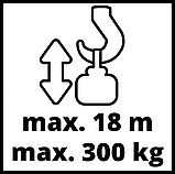 Тельфер електричний Einhell TC-EH 600, фото 8
