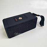 Портативна Bluetooth колонка з бездротовим підключенням, бездротова акустика Чорна BT-W3-Black, фото 8