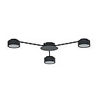 Накладний світильник Ledcoin ML471-3 під лампу чорний