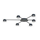 Накладний світильник Ledcoin ML471-6 під лампу чорний