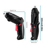 Мініокрутка акумуляторна з насадками в кейсі USB/ Шуруповерт Onkel.J 48в1, фото 4