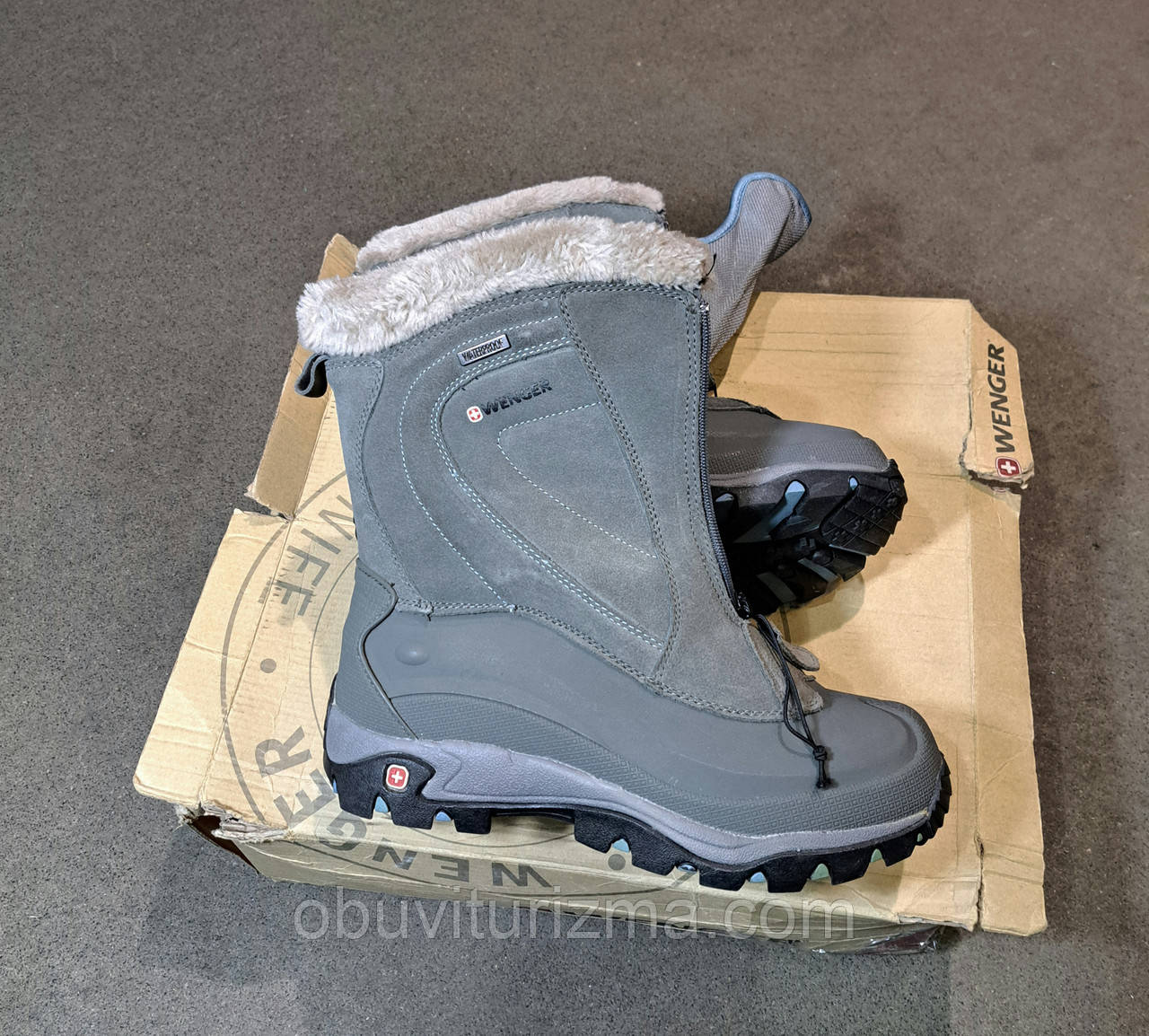 Зимові теплі чоботи WENGER на мембрані WATERPROOF USA 10 EUR 42