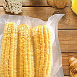 Прозорі вакуумні пакети харчові універсальні vacuum bag 25 х 500 см для всіх типів вакууматорів, фото 6