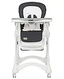 Стільчик для годування Carrello Caramel CRL-9501/3 Cloud Grey (Карелло Карамель), фото 3