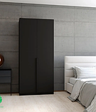 Шафа для одягу та речей із штангою та полицями, фото 4