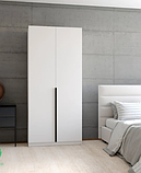 Шафа для одягу та речей із штангою та полицями, фото 6