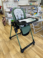 Стільчик для годування ME 1037 CRYSTAL Green