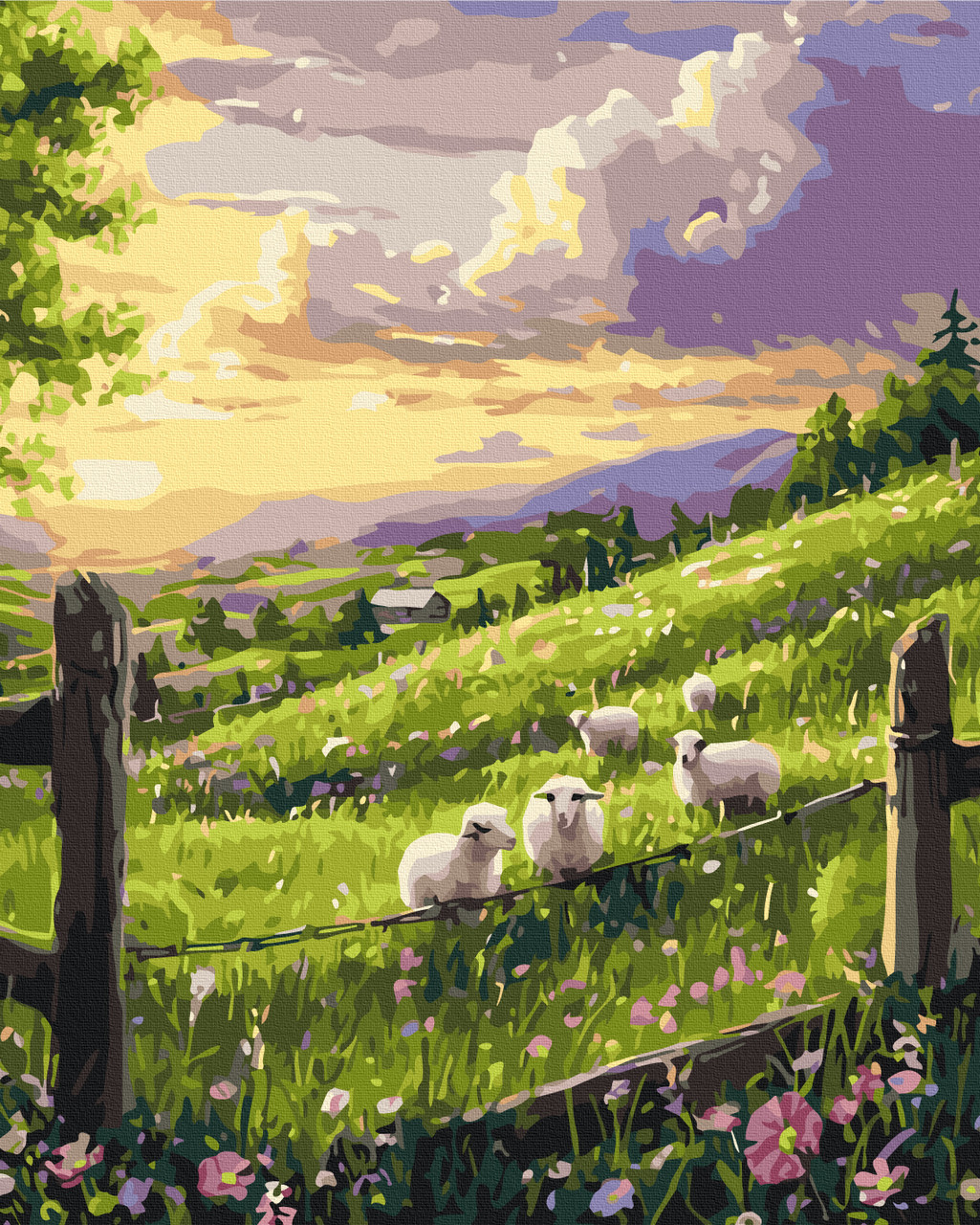 Картина за номерами 40×50. Весняна галявина Brushme BS54293, фото 1